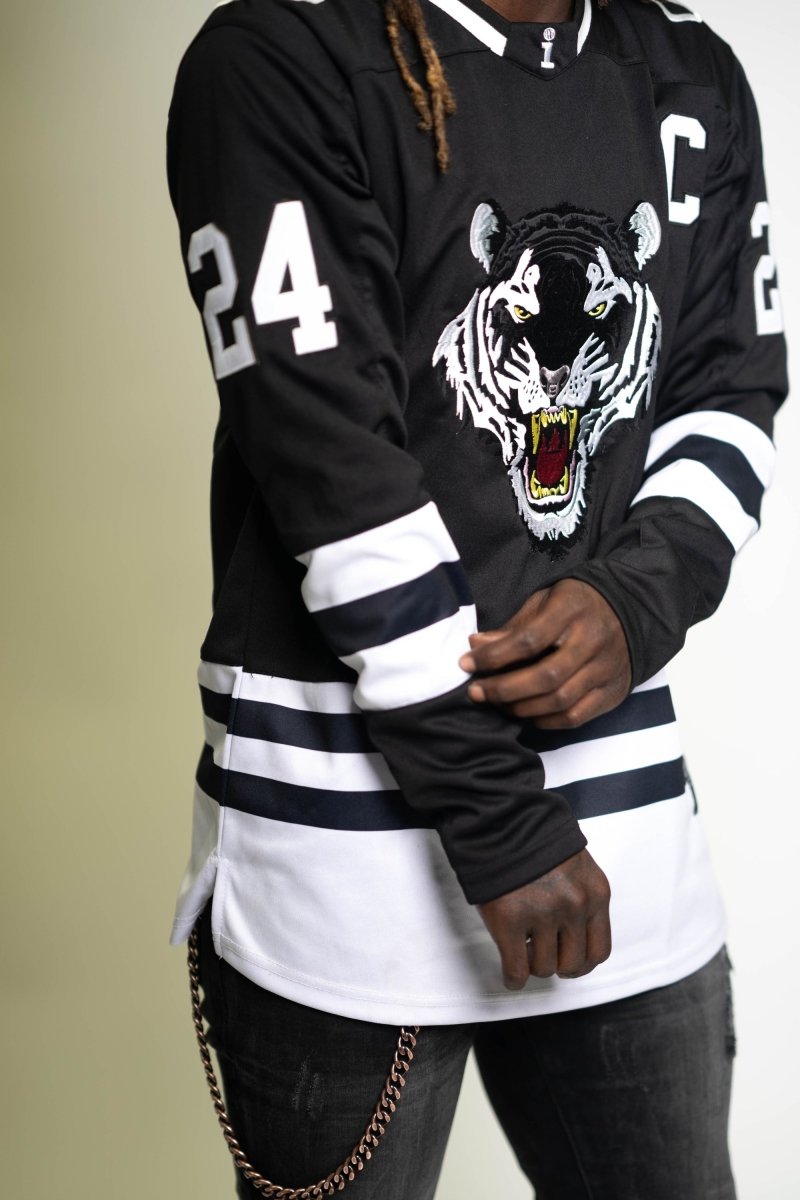 ICON Black Hockey Jersey - Icon The Collection