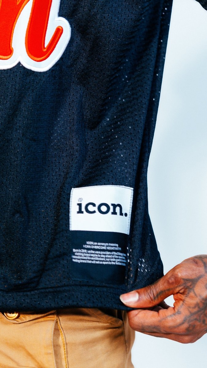 ICON Team Jersey Black - Icon The Collection