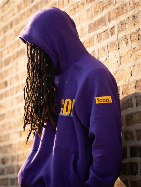 Purple Claw Hoodie - Icon The Collection