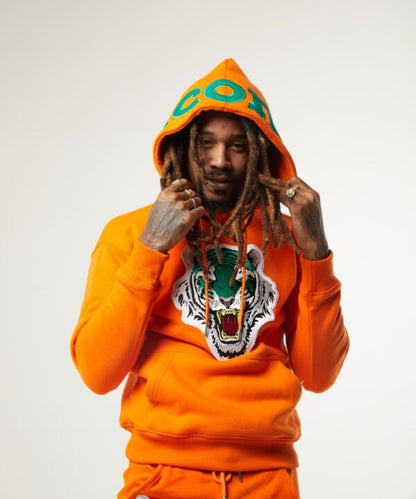 ICON Green Hood Logo Hoodie - Icon The Collection