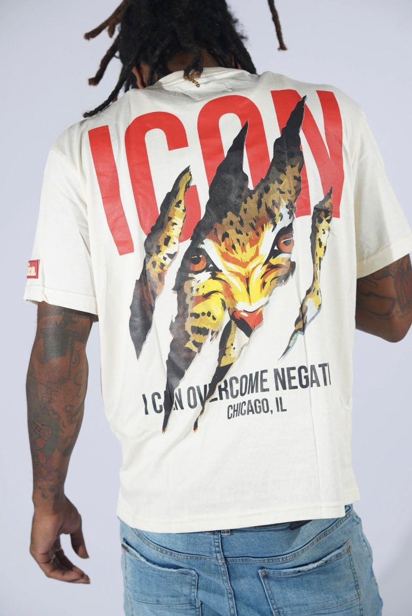 ICON I Can Over Come Negativity Claw Tee - Icon The Collection