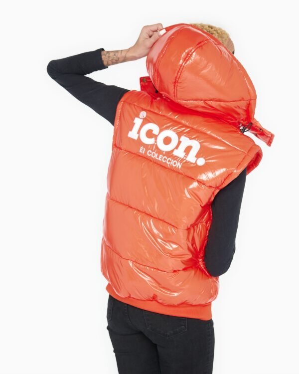 ICON Orange Puff Vest - Icon The Collection